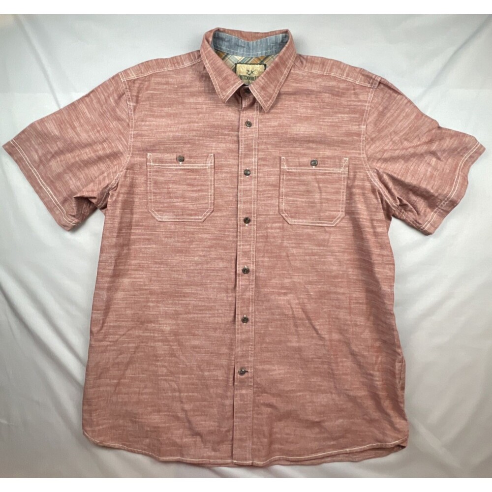 Outdoor Life Men’s Gorpcore Technical Button Up XL